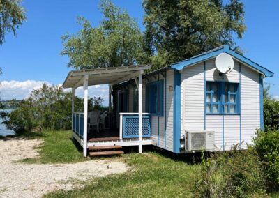 strand Balaton Mirabella Camping kemping mobilház