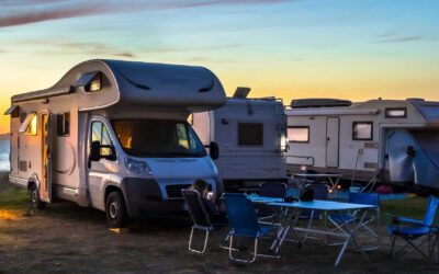 Exceptional panoramic accommodation by Lake Balaton at our campsite