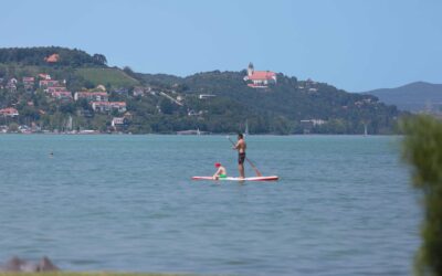 Accommodation with panoramic view of Lake Balaton